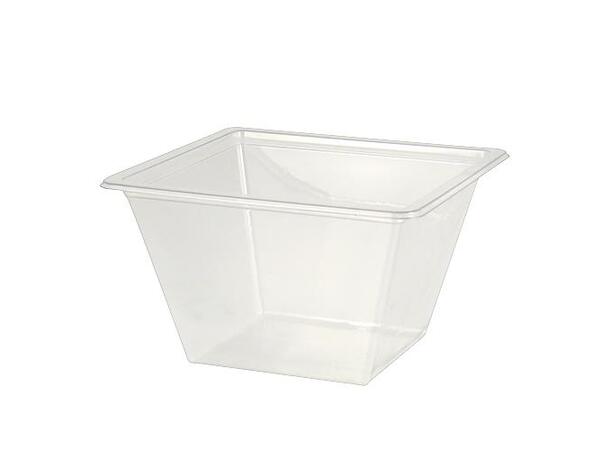 Vision salatbeger bunn 375 ml 116 x 116 x 60 mm, klar rpet (900 stk) 