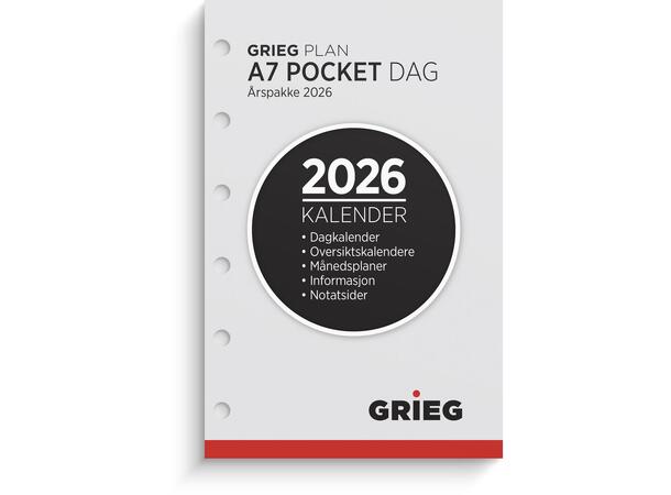 Årspakke GRIEG A7 2026 dag 