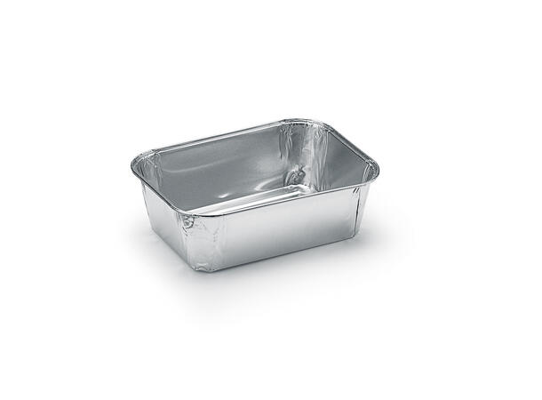 Aluminiumsform foldet 149 x 109 x 44  mm Foldet aluform | 550 cm3 | (1000 stk) 