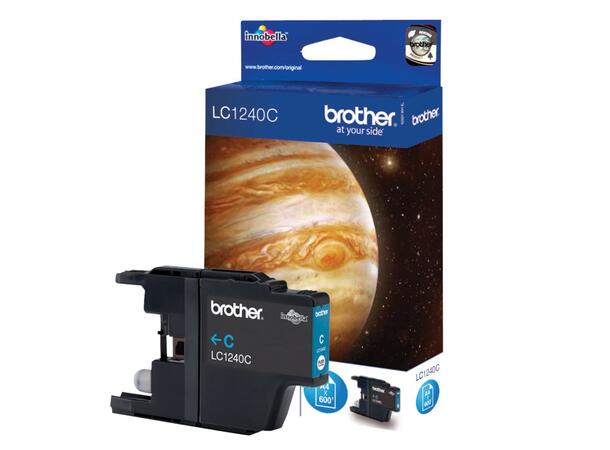 Blekk BROTHER LC1240C Cyan 