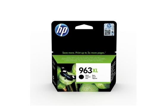 197651 HP 3JA30AE Blekk HP 963XL sort Blekkpatron til HP Ofifcejet