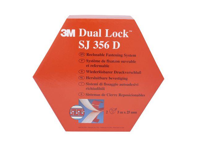 259476 3M 7000070525 Borrel&#229;stape 3M Dual Lock 25mmx5m (2) 