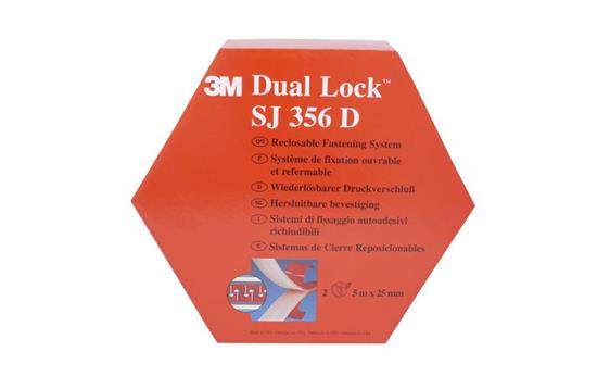259476 3M 7000070525 Borrel&#229;stape 3M Dual Lock 25mmx5m (2) 