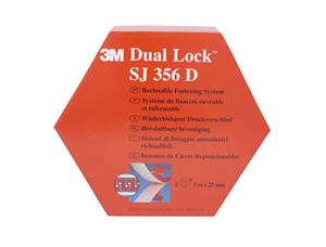 Borrelåstape 3M Dual Lock 25mmx5m (2) 