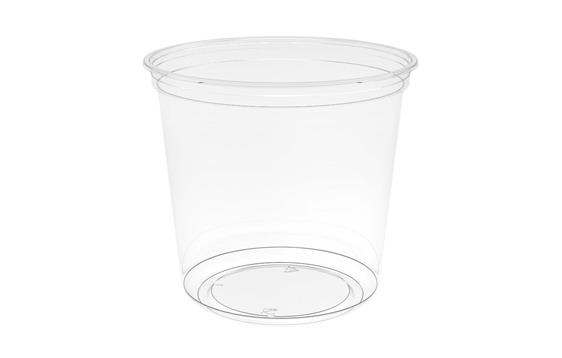 9433340 Paccor 10084160F Delibeger 800 ml 28oz | 126 x 102 mm Delikatessebeger i rPET (350 stk)