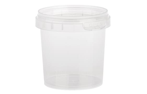 9444215  24155 Dressingbeger m/ lokk 15,5 cl klar(1110) Beger med forsegling