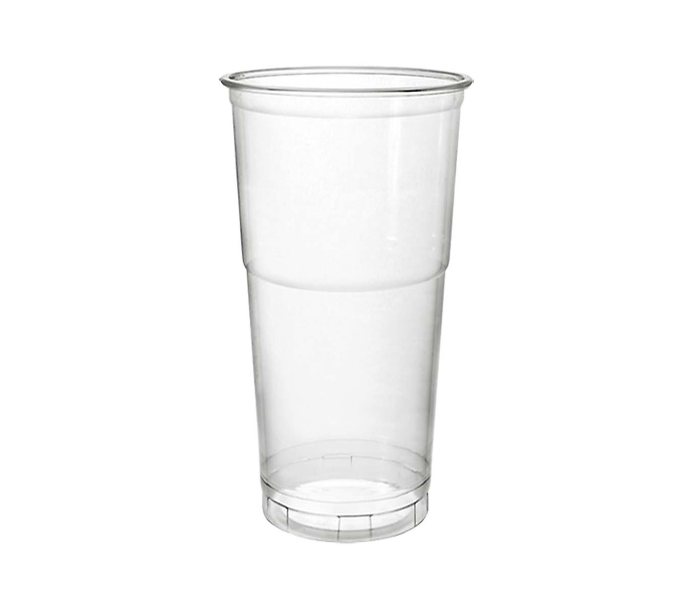 9433585 Paccor PT650/E200037/ Drikkeglass med trykk rPET 500/650 ml 