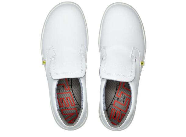 Elten Pure arbeidssko slipper Low  hvit 