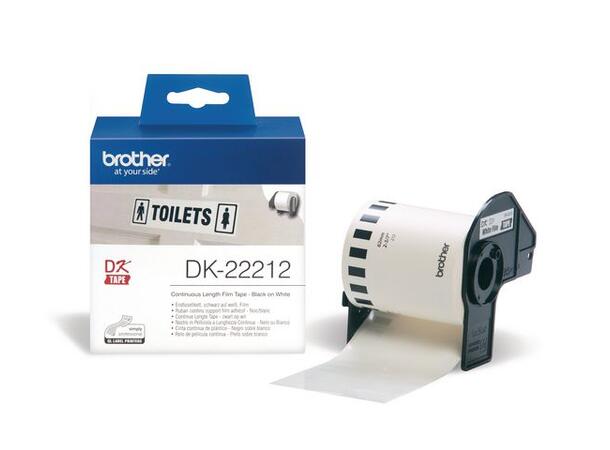 Etikett BROTHER DK-22212 pl 62mmx15,24m 