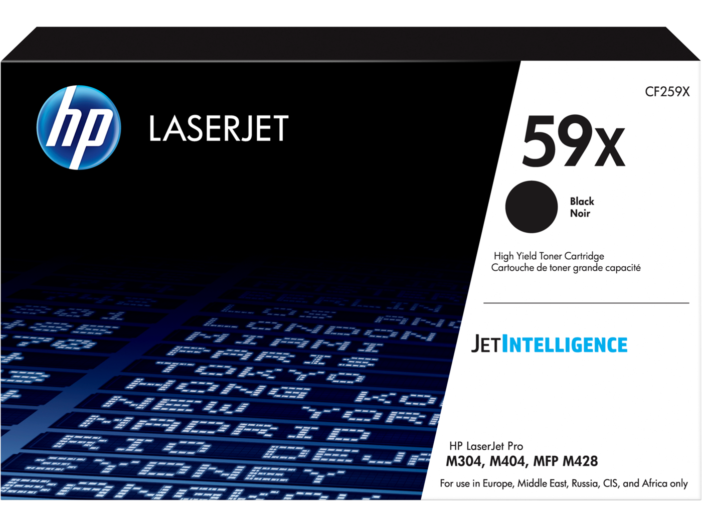 9437584 HP CF259X HP LaserJet 59X Black Toner Cartridge 10 000 sider