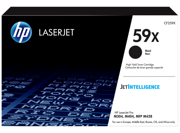 HP LaserJet 59X Black Toner Cartridge 10 000 sider 