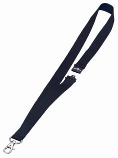 120613 Durable 8137-01 Halssnor DURABLE 88cm m/krok sort (10) Neckband