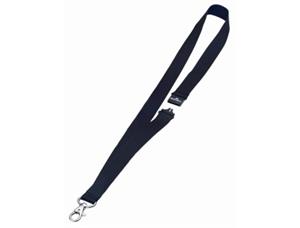 Halssnor DURABLE 88cm m/krok sort (10) Neckband 