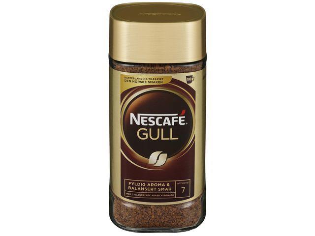 228016  12449486 Kaffe NESCAF&#201; Gull 200g Pulverkaffe
