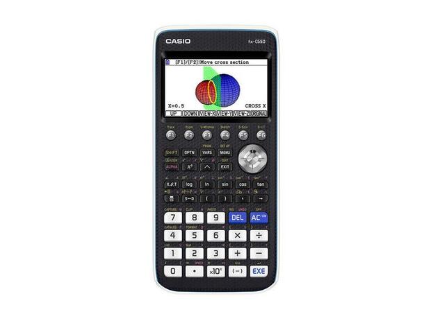Kalkulator CASIO FX-CG50 Fargesjerm 3D-grafikk 