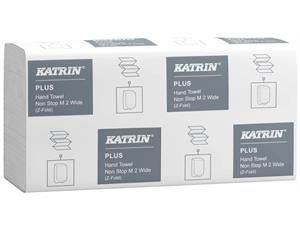 Katrin Plus papirhåndklær Non Stop M2 15 pk á 160 ark | Z-Fold 