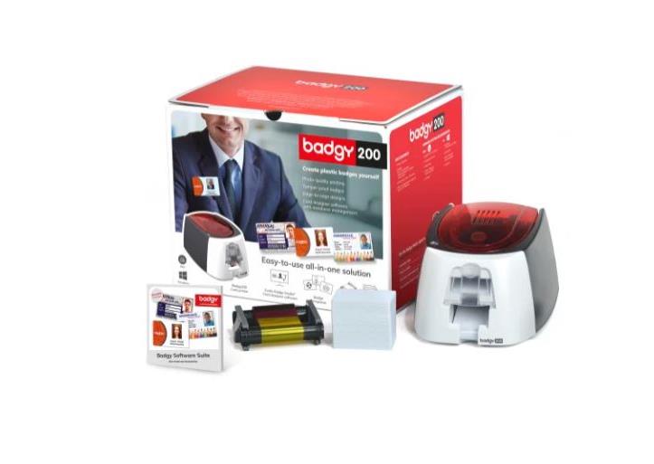 9437643   Kortprinter Evolis Badgy200 Med tilbeh&#248;rspakke