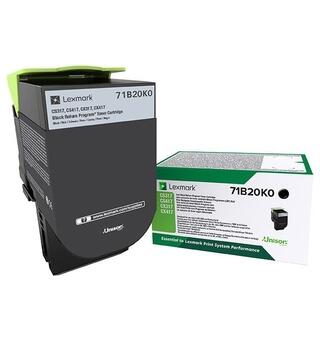 LEXMARK 3K Return Program Black Toner Sort toner til CS417dn, CX417de, CS517de