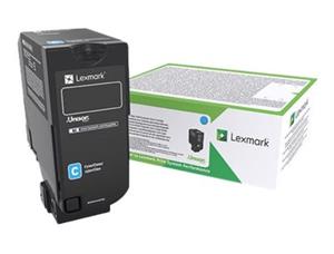 LEXMARK CX725 16K Cyan Toner Blå toner til CS720, CX725 