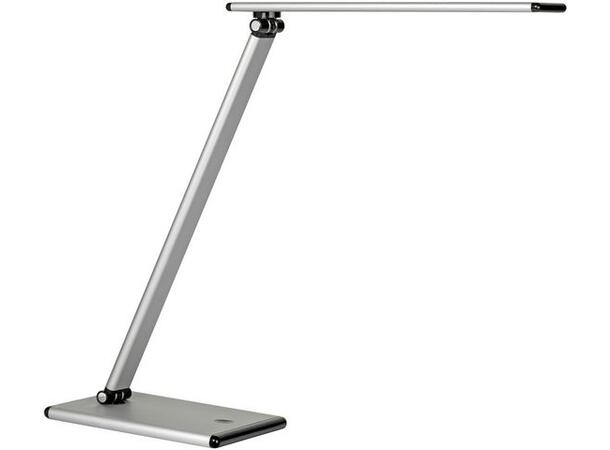 Lampe UNILUX LED Terra metallgrå Bordlampe | Arbeidsbelysning 