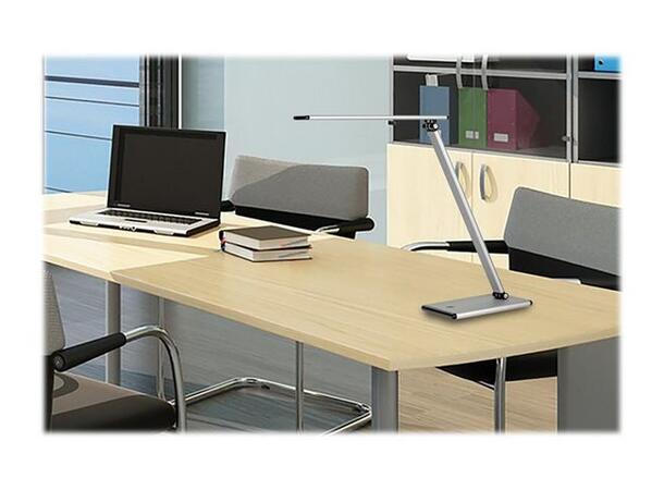 Lampe UNILUX LED Terra metallgrå Bordlampe | Arbeidsbelysning 