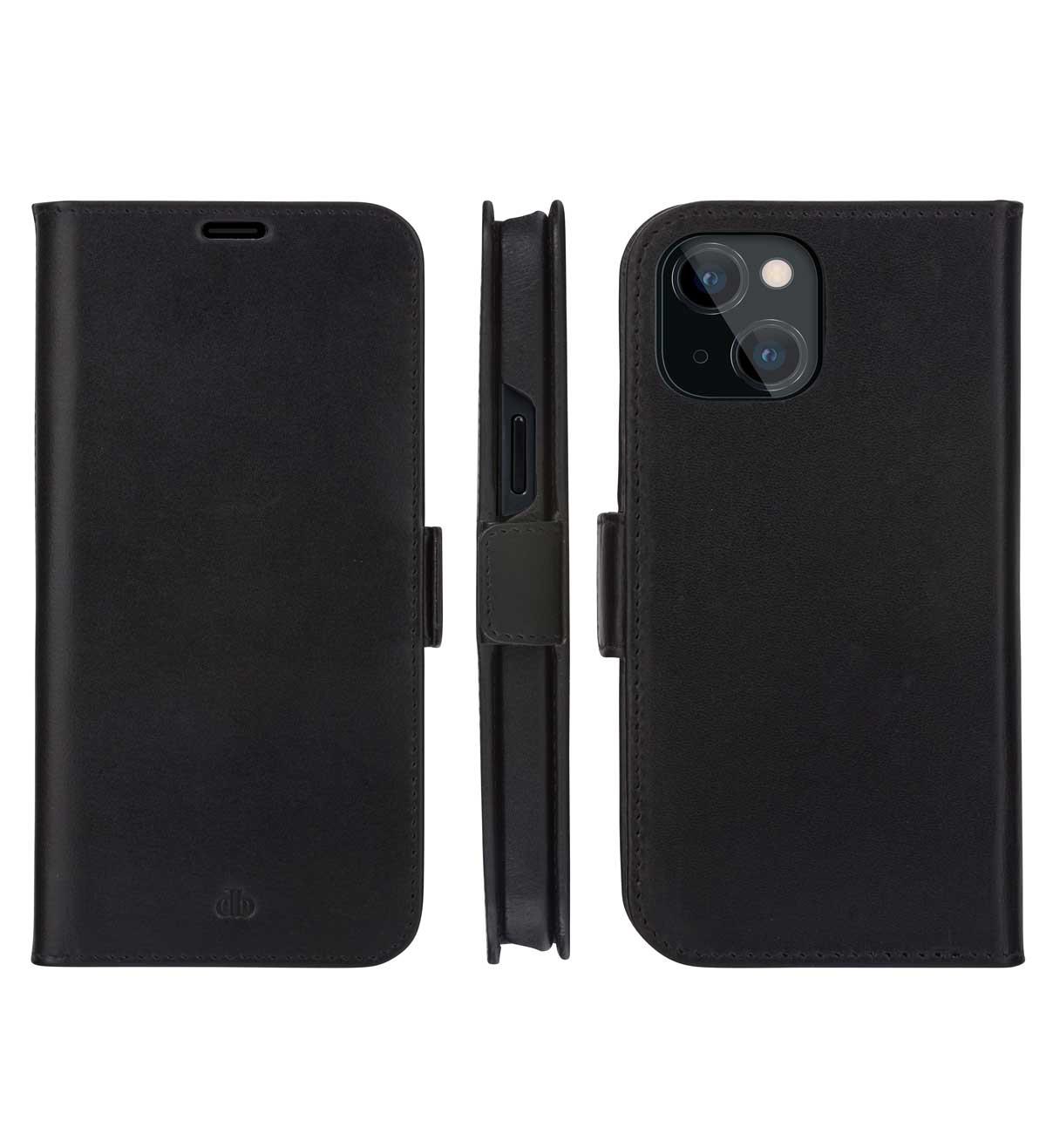 9436196 Dbramante LY61GTBL1315 Lynge til iPhone 13  - Sort Lommebok og mobilcover i ett | dbramante