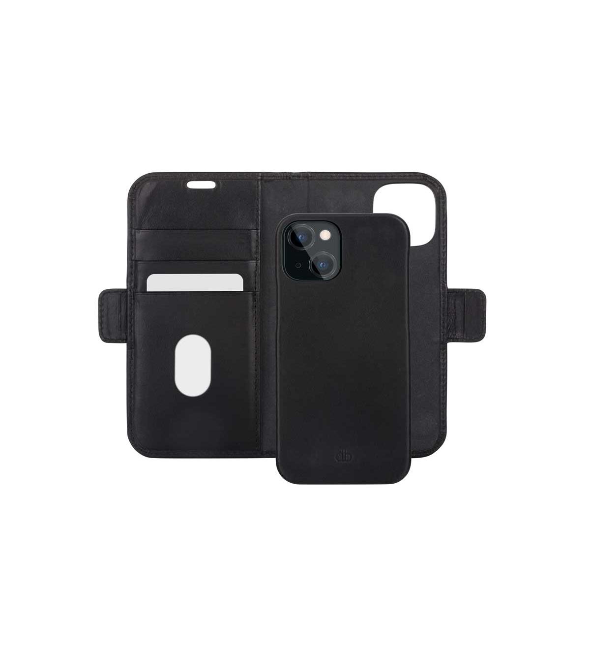 9436196 Dbramante LY61GTBL1315 Lynge til iPhone 13  - Sort Lommebok og mobilcover i ett | dbramante