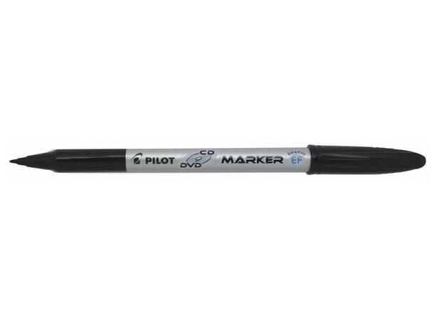 Merkepenn Pilot Begreen CD/DVD EF sort 