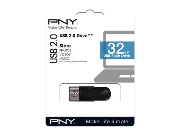 Minne PNY USB 2.0 Attaché 4 32GB 