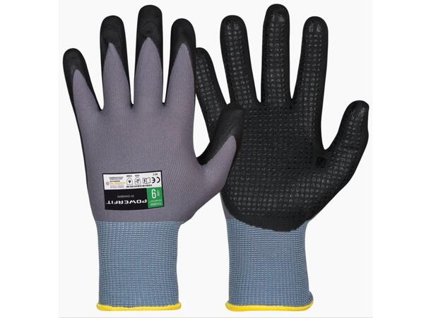 Monteringshansker Powerfit m/ Mikrodots 