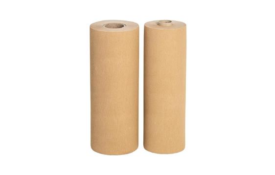 9442334  1790585 Papirbasert håndstrekkfilm Paper Stretch håndrull brun 48g 500mm