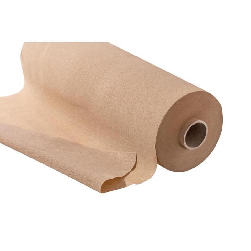 9442334  1790585 Papirbasert håndstrekkfilm Paper Stretch håndrull brun 48g 500mm