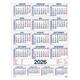 303493 98402026 Plakatkalender GRIEG 2026 59x80 cm 