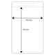 9437442 701732 Plastlomme - Cardkeep, stående Innvendig mål 60 x 90mm