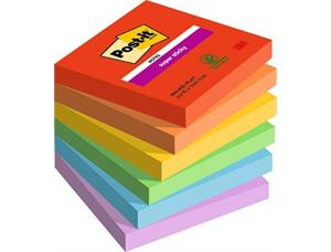 Post-it SS-Notes 76x76 Playful (6) 