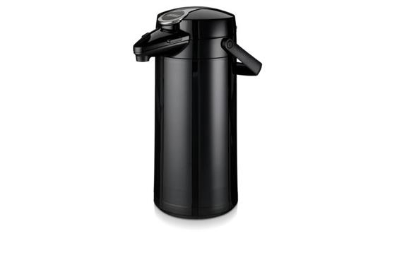 208281  7.171.331.114 Pumpekanne BONAMAT Furento 2,2L sort Kaffekanne