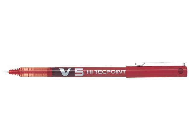 Rollerpenn PILOT Hi-tecpoint V5 rød 