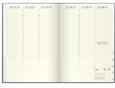 285213 Grieg kalender 98182125 Sjefskalender GRIEG A5 imitert 2025 blå 