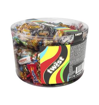 Sjokolade TWIST sylinder 1,5kg