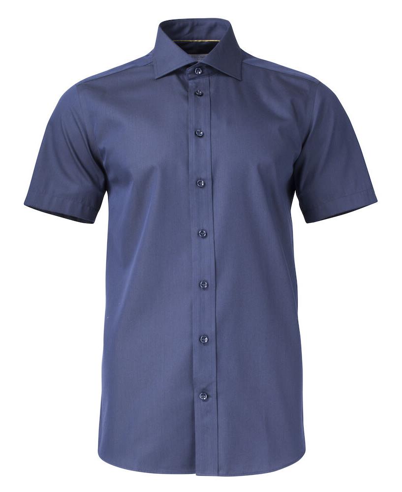 9443870  2905011 Skjorte Yellow Bow 50 ss regular fit Medium Marinebl&#229;