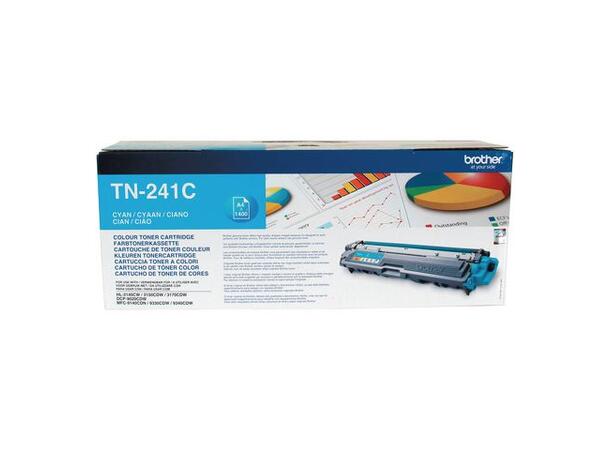 Toner BROTHER TN241C Cyan/Blå Cyan/Blå toner 