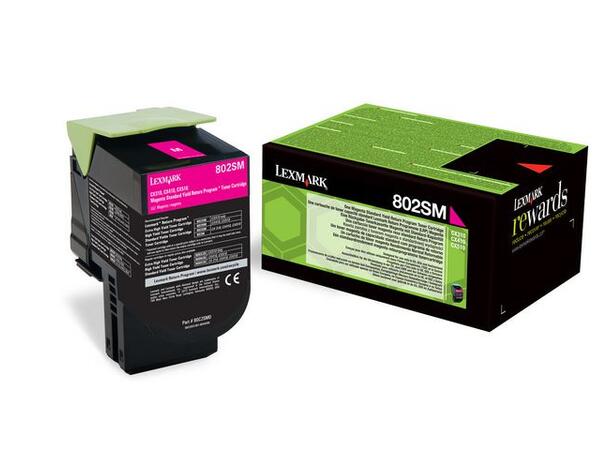 Toner LEXMARK PB 80C2SM0 magenta til Lexmark CX310, CX410, CX510 