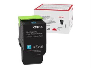 Toner Xerox C310 Høykapasitet Cyan C310/DNI |C310/DNIM |C310V_D |5500 sider 