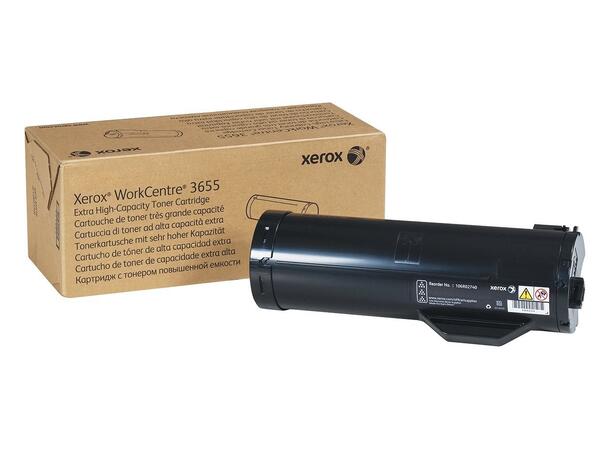 Toner Xerox Workcentre 3655 Sort Extra high-capacity 