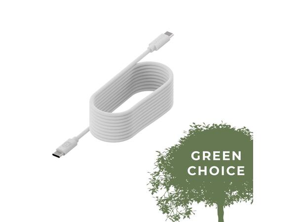 UPSTRÖM 100W USB-C to USB-C cable Hvit 2,5 meter 