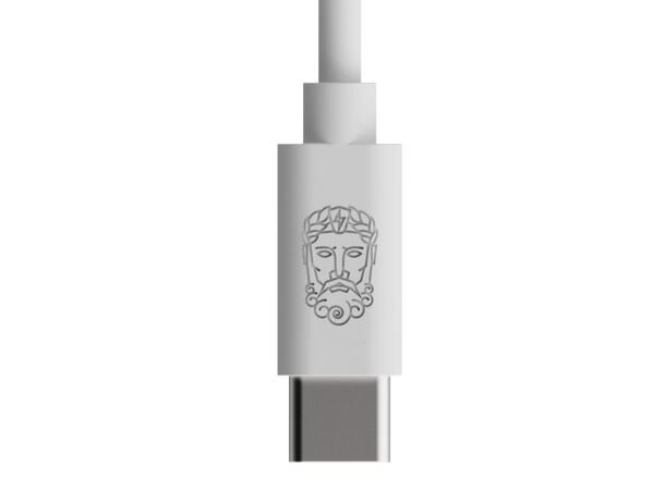 UPSTRÖM 100W USB-C to USB-C cable Hvit 2,5 meter 