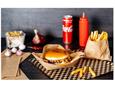9444165   Wrapspapir 30x30cm Sjakkruter (2000) Greaseproof | Hamburgerpapir