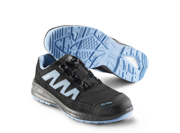 Arbeidssko MARTEN XXSports Black-Blue Boa | Low 