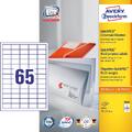Avery Universaletiketter 3666  38x21,2 (6500)