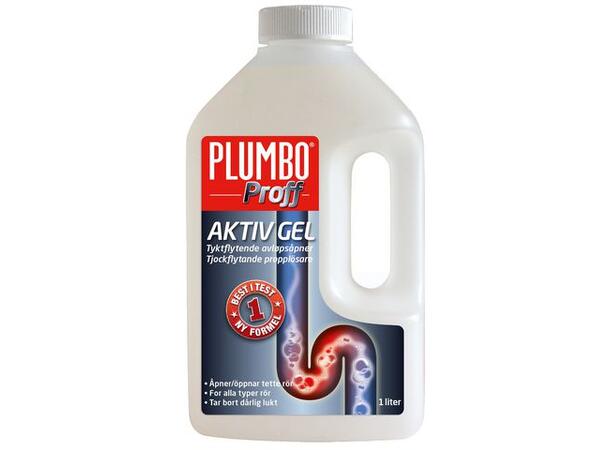 Avløpsåpner PLUMBO proff aktiv 1000ml 